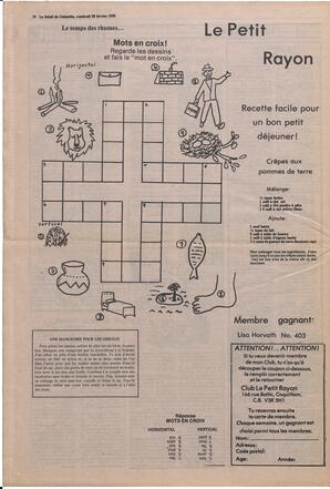 Le Soleil de Colombie, February 26, 1982, page 18