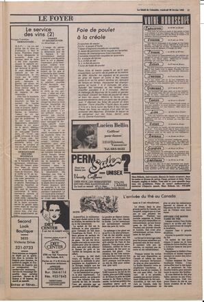 Le Soleil de Colombie, February 26, 1982, page 17
