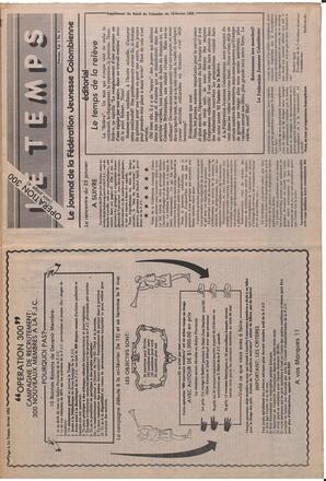 Le Soleil de Colombie, February 12, 1982, page 9