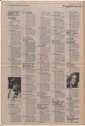 Le Soleil de Colombie, February 12, 1982, page 8