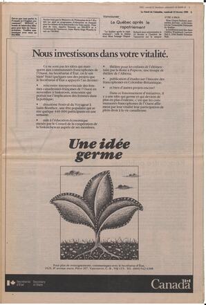 Le Soleil de Colombie, February 12, 1982, page 5