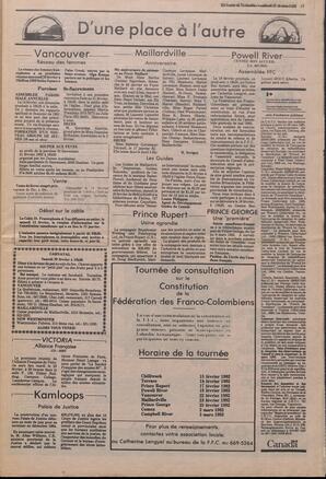 Le Soleil de Colombie, February 12, 1982, page 3