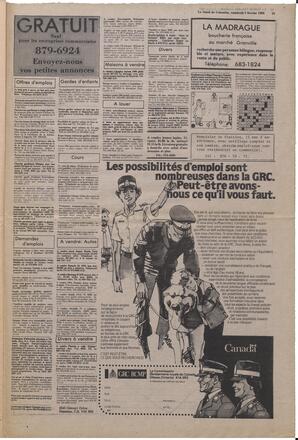 Le Soleil de Colombie, February 5, 1982, page 15