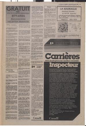 Le Soleil de Colombie, January 29, 1982, page 15