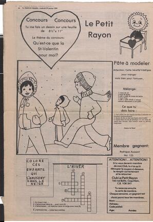 Le Soleil de Colombie, January 29, 1982, page 14