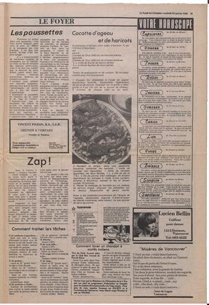 Le Soleil de Colombie, January 29, 1982, page 13