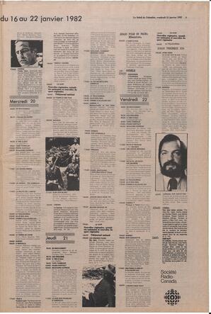 Le Soleil de Colombie, January 15, 1982, page 9