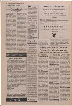 Le Soleil de Colombie, January 8, 1982, page 18