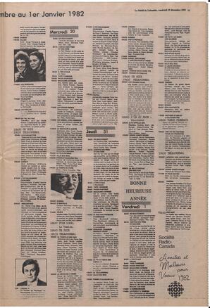 Le Soleil de Colombie, December 18, 1981, page 15