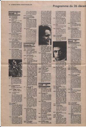 Le Soleil de Colombie, December 18, 1981, page 14