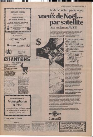 Le Soleil de Colombie, December 18, 1981, page 7