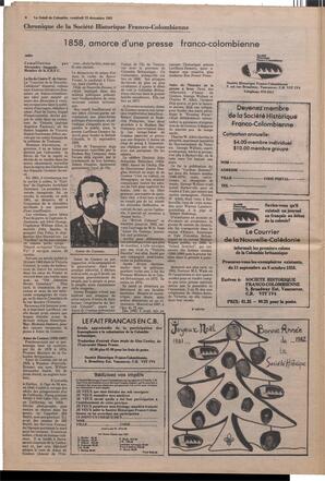 Le Soleil de Colombie, December 18, 1981, page 6