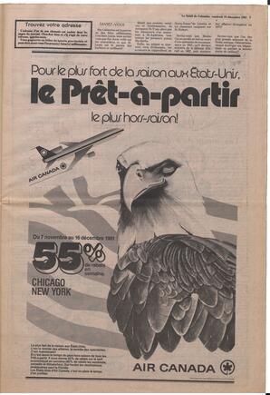Le Soleil de Colombie, December 18, 1981, page 5