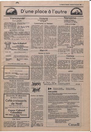 Le Soleil de Colombie, December 18, 1981, page 3