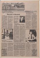 Le Soleil de Colombie, December 11, 1981