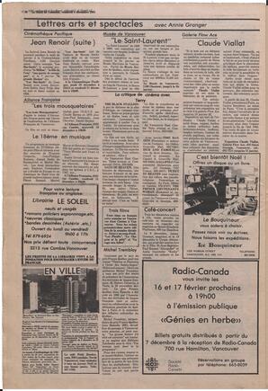 Le Soleil de Colombie, December 4, 1981, page 20