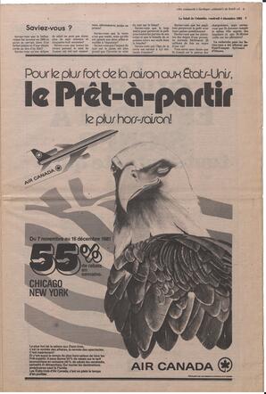 Le Soleil de Colombie, December 4, 1981, page 7