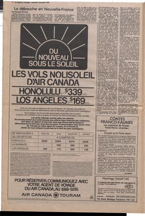 Le Soleil de Colombie, December 4, 1981, page 4