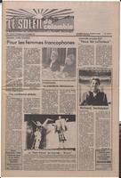 Le Soleil de Colombie, November 20, 1981