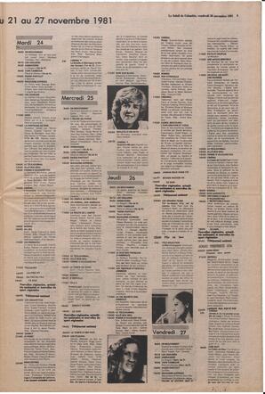 Le Soleil de Colombie, November 20, 1981, page 9