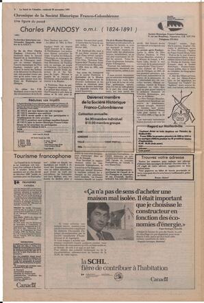 Le Soleil de Colombie, November 20, 1981, page 6
