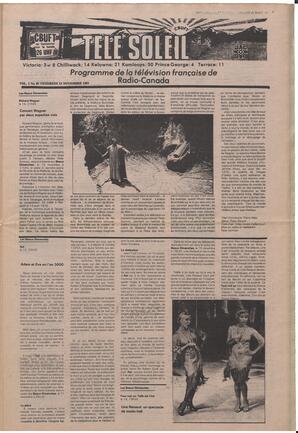 Le Soleil de Colombie, November 13, 1981, page 7