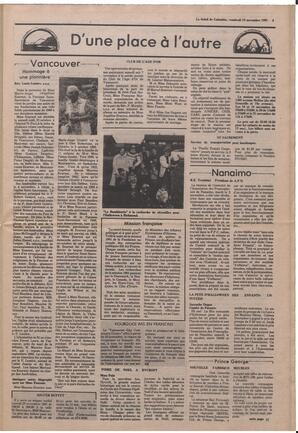 Le Soleil de Colombie, November 13, 1981, page 3