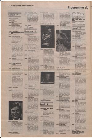 Le Soleil de Colombie, November 6, 1981, page 8