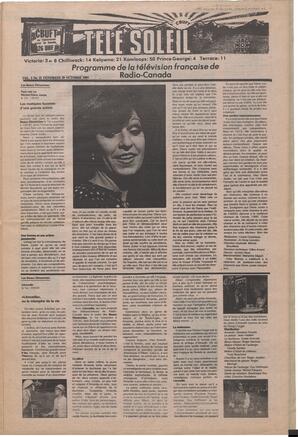 Le Soleil de Colombie, October 30, 1981, page 7