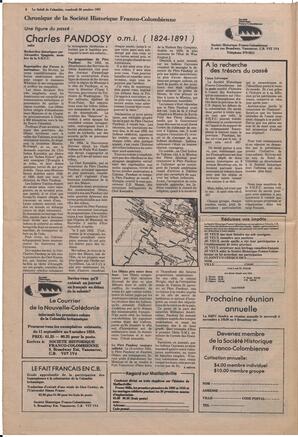 Le Soleil de Colombie, October 30, 1981, page 6