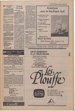 Le Soleil de Colombie, October 30, 1981, page 5