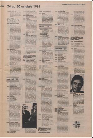 Le Soleil de Colombie, October 23, 1981, page 9