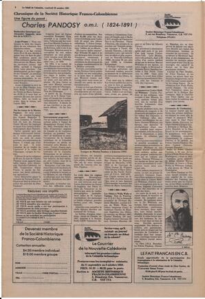 Le Soleil de Colombie, October 23, 1981, page 6