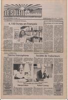 Le Soleil de Colombie, October 16, 1981