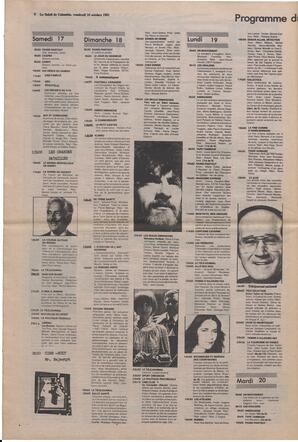 Le Soleil de Colombie, October 16, 1981, page 8