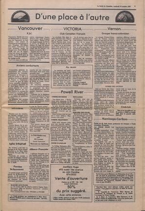 Le Soleil de Colombie, October 16, 1981, page 3