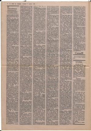 Le Soleil de Colombie, October 9, 1981, page 6