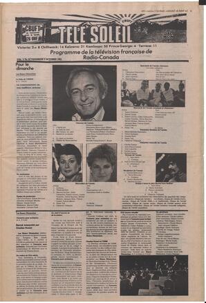 Le Soleil de Colombie, October 2, 1981, page 9