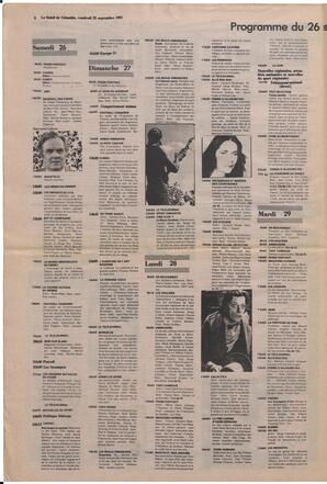 Le Soleil de Colombie, September 25, 1981, page 8