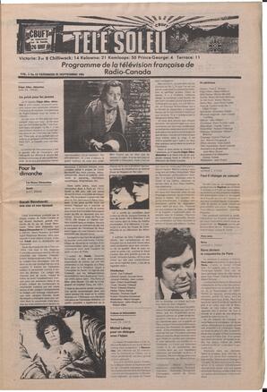 Le Soleil de Colombie, September 25, 1981, page 7