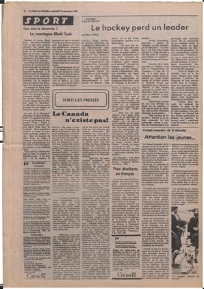 Le Soleil de Colombie, September 11, 1981, page 16