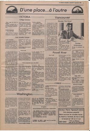Le Soleil de Colombie, September 11, 1981, page 3