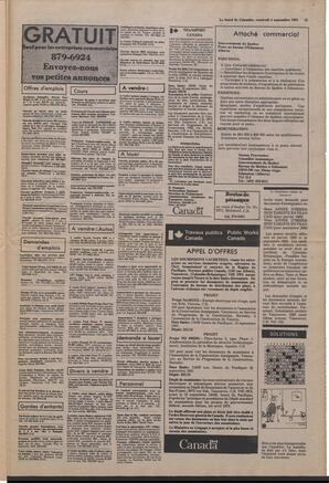 Le Soleil de Colombie, September 4, 1981, page 15