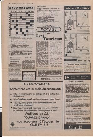 Le Soleil de Colombie, September 4, 1981, page 14