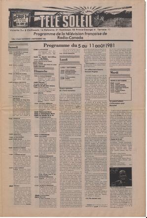 Le Soleil de Colombie, September 4, 1981, page 7