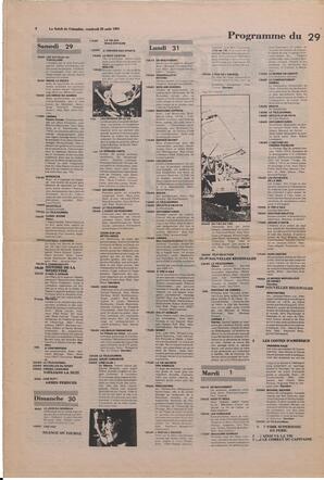 Le Soleil de Colombie, August 28, 1981, page 8