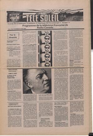 Le Soleil de Colombie, August 28, 1981, page 7