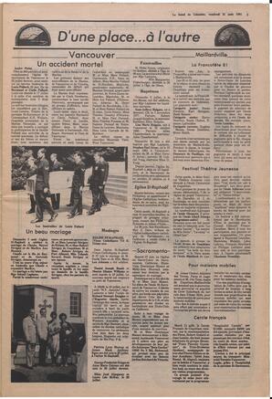 Le Soleil de Colombie, August 21, 1981, page 3