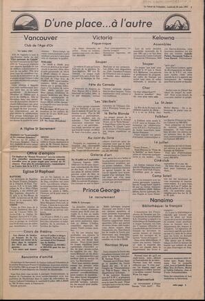 Le Soleil de Colombie, June 26, 1981, page 3
