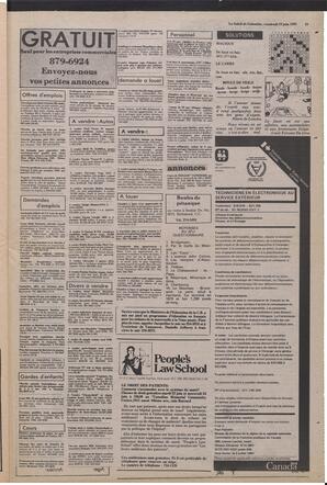 Le Soleil de Colombie, June 19, 1981, page 15